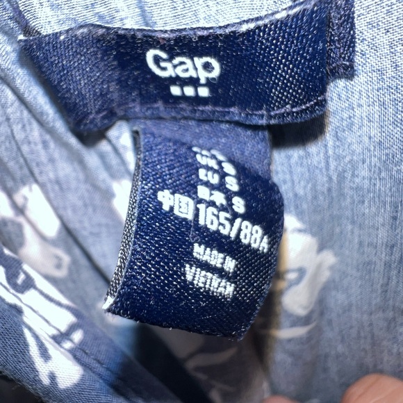 Floral Blue/white Jumpsuit - Picture 2 of 2